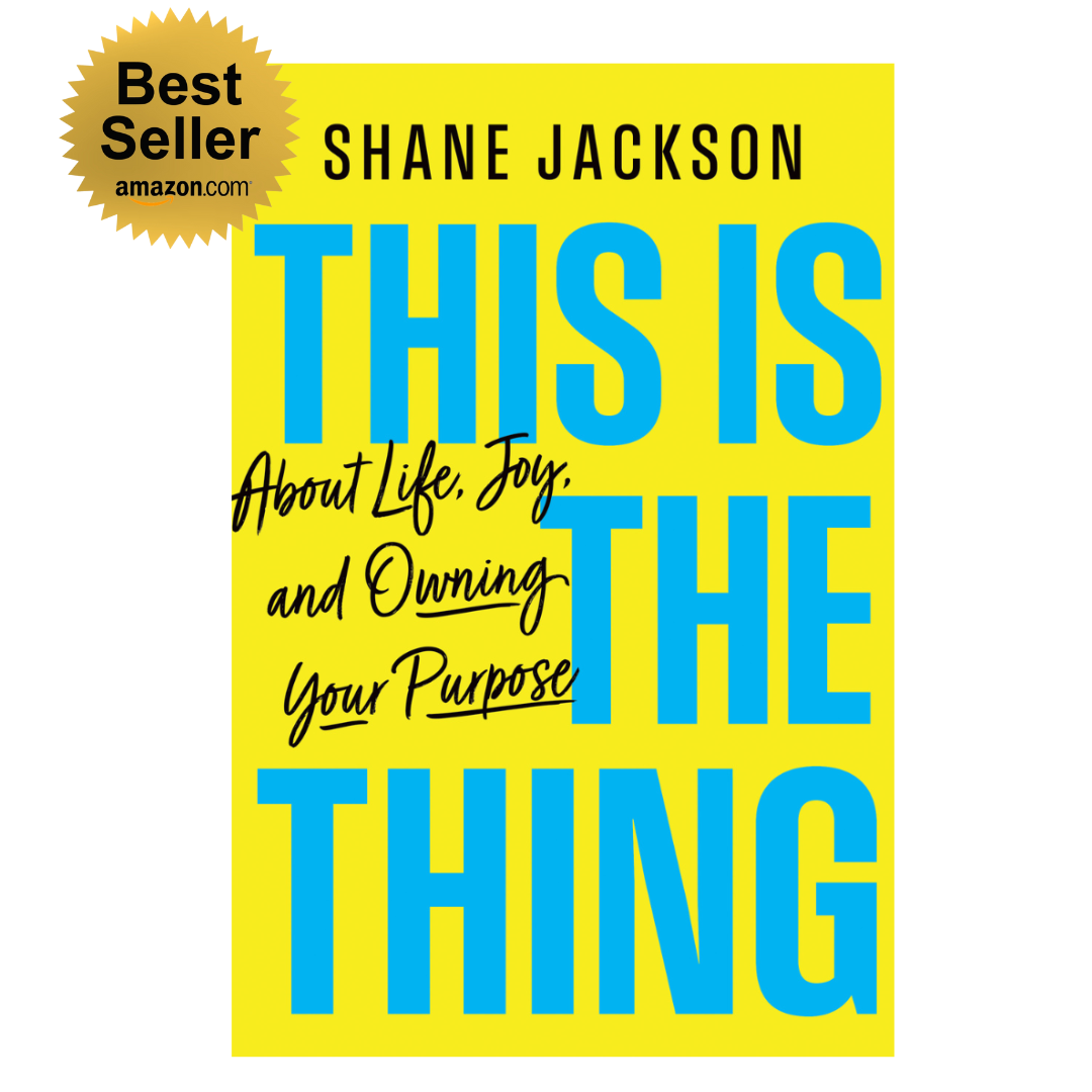 This Is the Thing by Shane Jackson book cover Amazon Bestseller badge